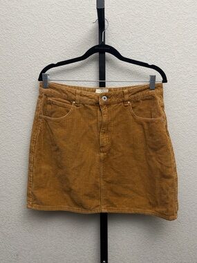 Cotton On Women’s Corduroy Mini Skirt in Mustard